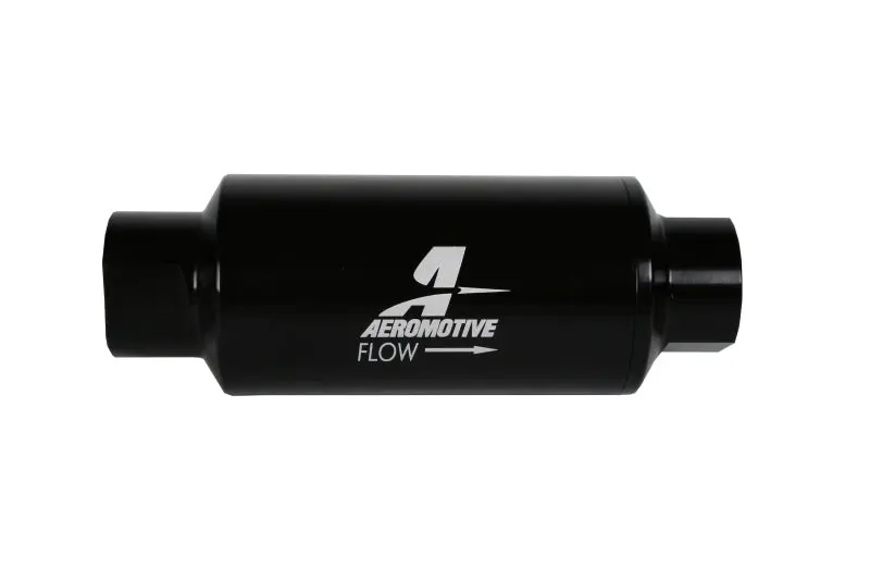 Aeromotive AER12350 In-Line Filter 10AN 10 Micron Microglass Element Bright-Dip Black 2in OD №4