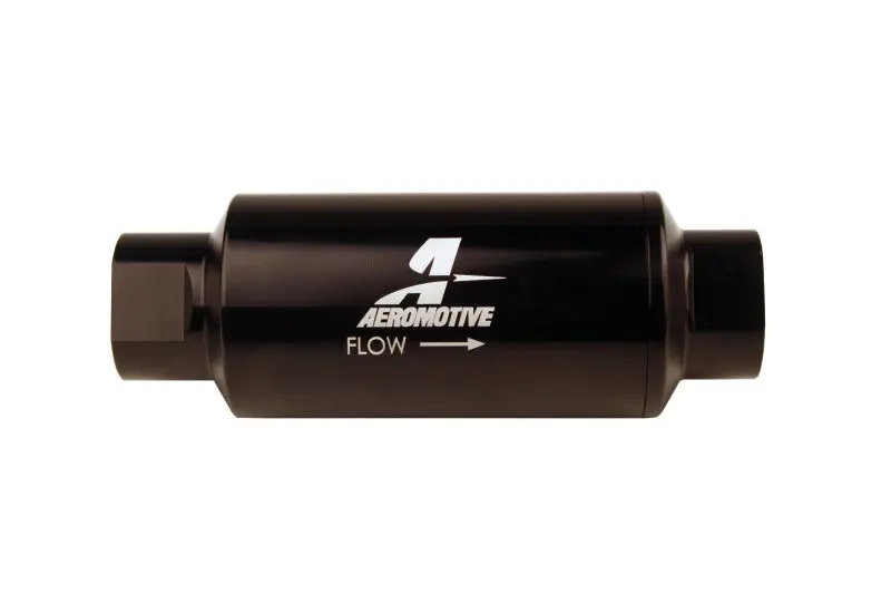 Aeromotive AER12350 In-Line Filter 10AN 10 Micron Microglass Element Bright-Dip Black 2in OD №5