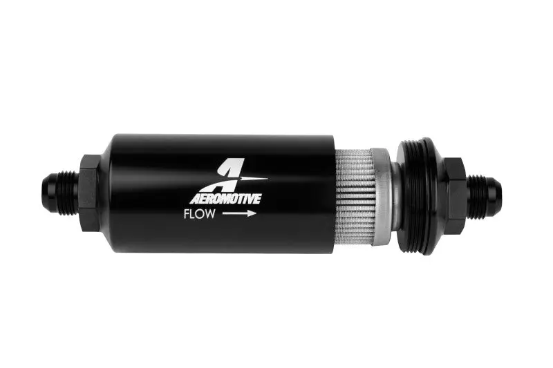 Aeromotive AER12379 In-Line Filter - (AN -08 Male) 100 Micron Stainless Steel Element №1