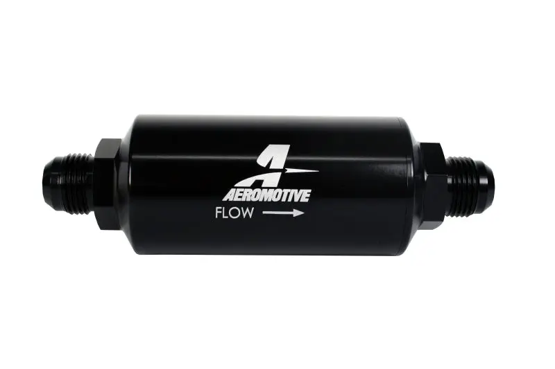 Aeromotive AER12389 In-Line Filter - (AN-10) 100 Micron Stainless Steel Element Black Anodize Finish №5