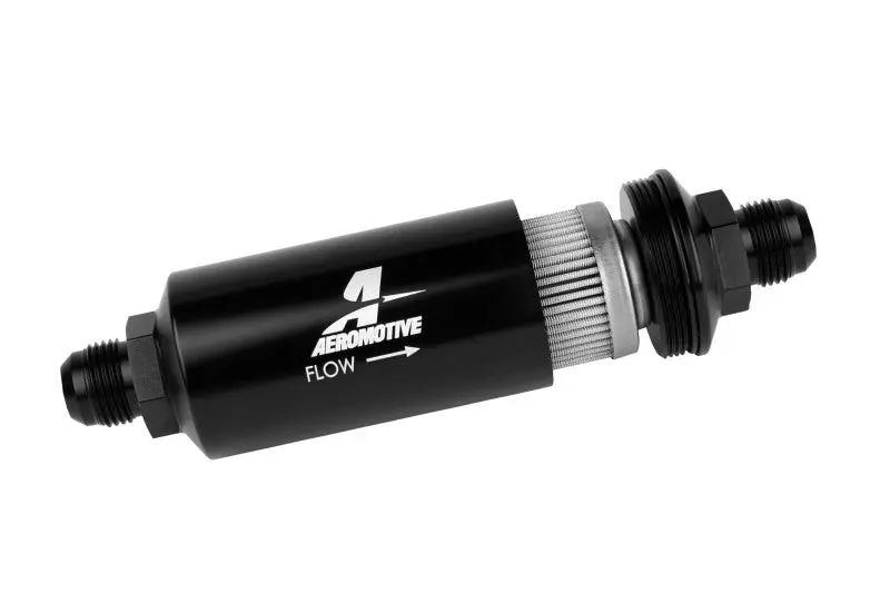 Aeromotive AER12388 In-Line Filter - (AN -10 Male) 40 Micron Stainless Mesh Element Bright Dip Black Finish №5