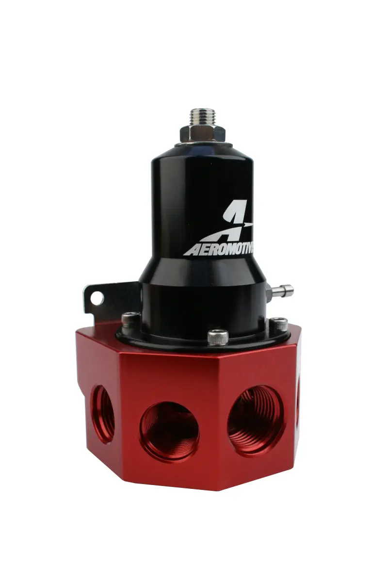 Aeromotive AER13133 Regulator - 30-120 PSI - .500 Valve - 4x AN-08 And AN-10 Inlets / AN-10 Bypass №13