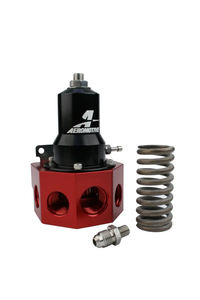 Aeromotive AER13133 Regulator - 30-120 PSI - .500 Valve - 4x AN-08 And AN-10 Inlets / AN-10 Bypass №14