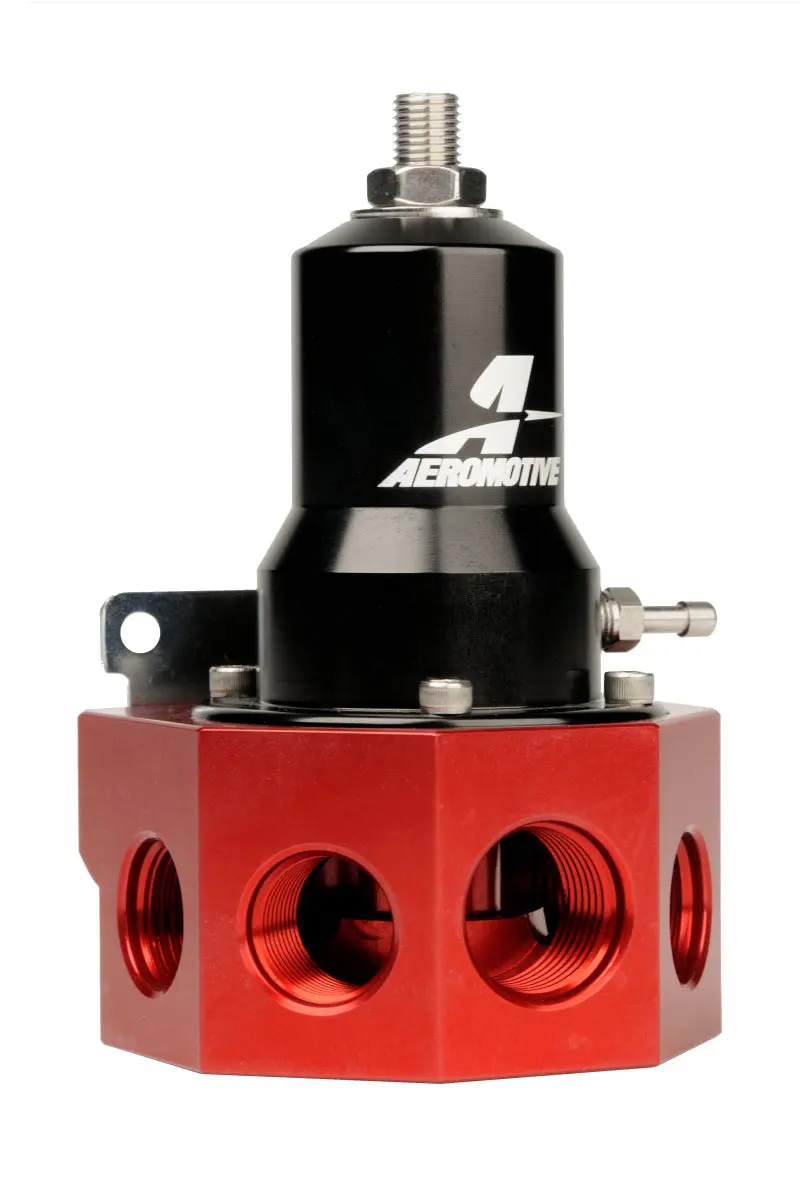 Aeromotive AER13133 Regulator - 30-120 PSI - .500 Valve - 4x AN-08 And AN-10 Inlets / AN-10 Bypass №7