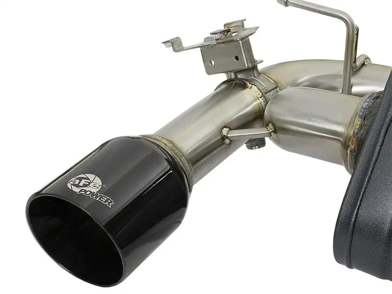 aFe MACH Force-Xp 3in 304 SS Cat-Back Exhaust w/ Black Tips 12-15 BMW 335i (F30) L6 3.0L (t) N55 №3