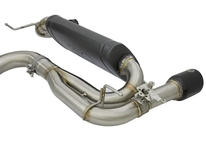 aFe MACH Force-Xp 3in 304 SS Cat-Back Exhaust w/ Black Tips 12-15 BMW 335i (F30) L6 3.0L (t) N55 №4