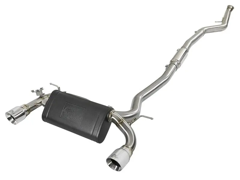 aFe MACH Force-Xp 3in 304 SS Cat-Back Exhaust w/Polished Tips 12-15 BMW 335i (F30) L6 3.0L (t) N55 №1