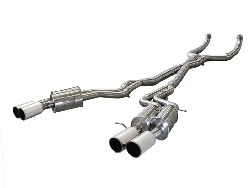 aFe MACHForce XP Exhaust 304SS Cat-Back w/ Polished Tips 12-13 BMW M5 (F10) V8 4.4L (tt) №1