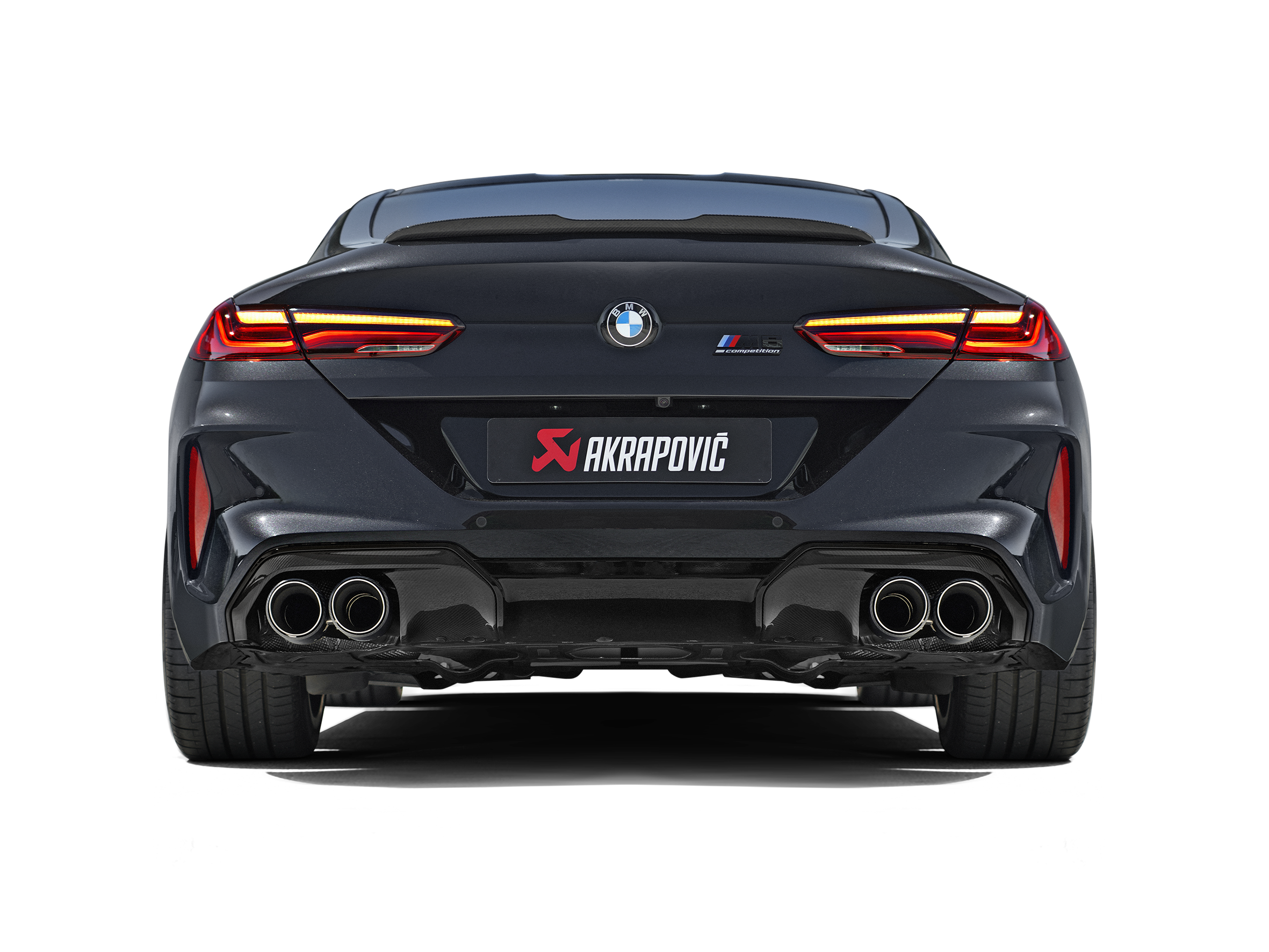 AKRAPOVIC S-BM/T/22H Выхлопная система Slip-On Line (Titanium) BMW M8 / M8 Competition F91 / F92 с OPF / GPF (с насадками) №3