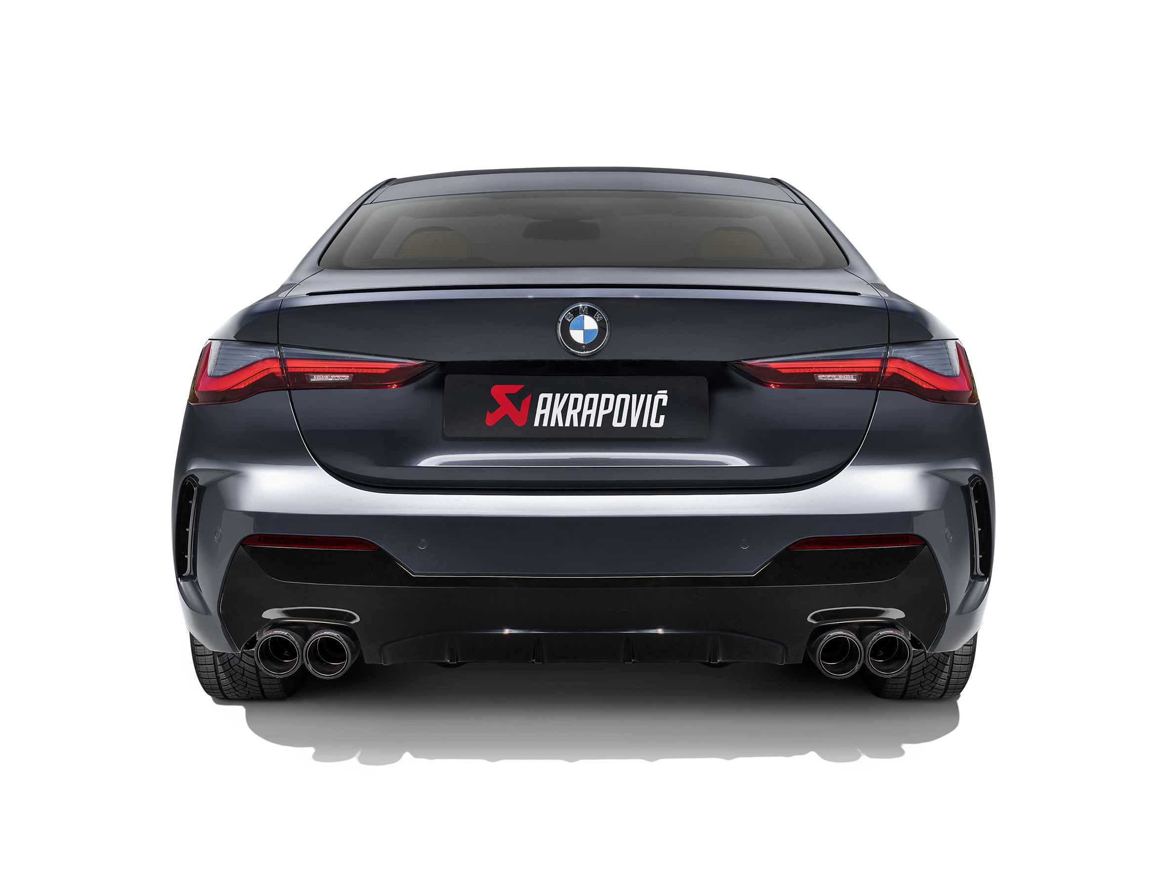 AKRAPOVIC S-BM/T/31H Выхлопная система Slip-On Line (Titanium) BMW M440i G22, G23 (с насадками) №3