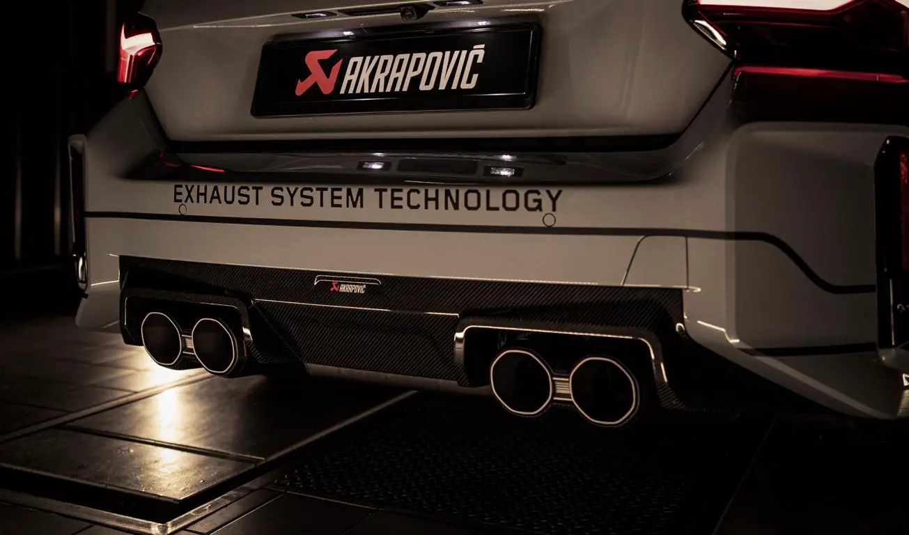 AKRAPOVIC DI-BM/CA/10/G Задній карбоновий дифузор BMW M2 (G87) глянець №3