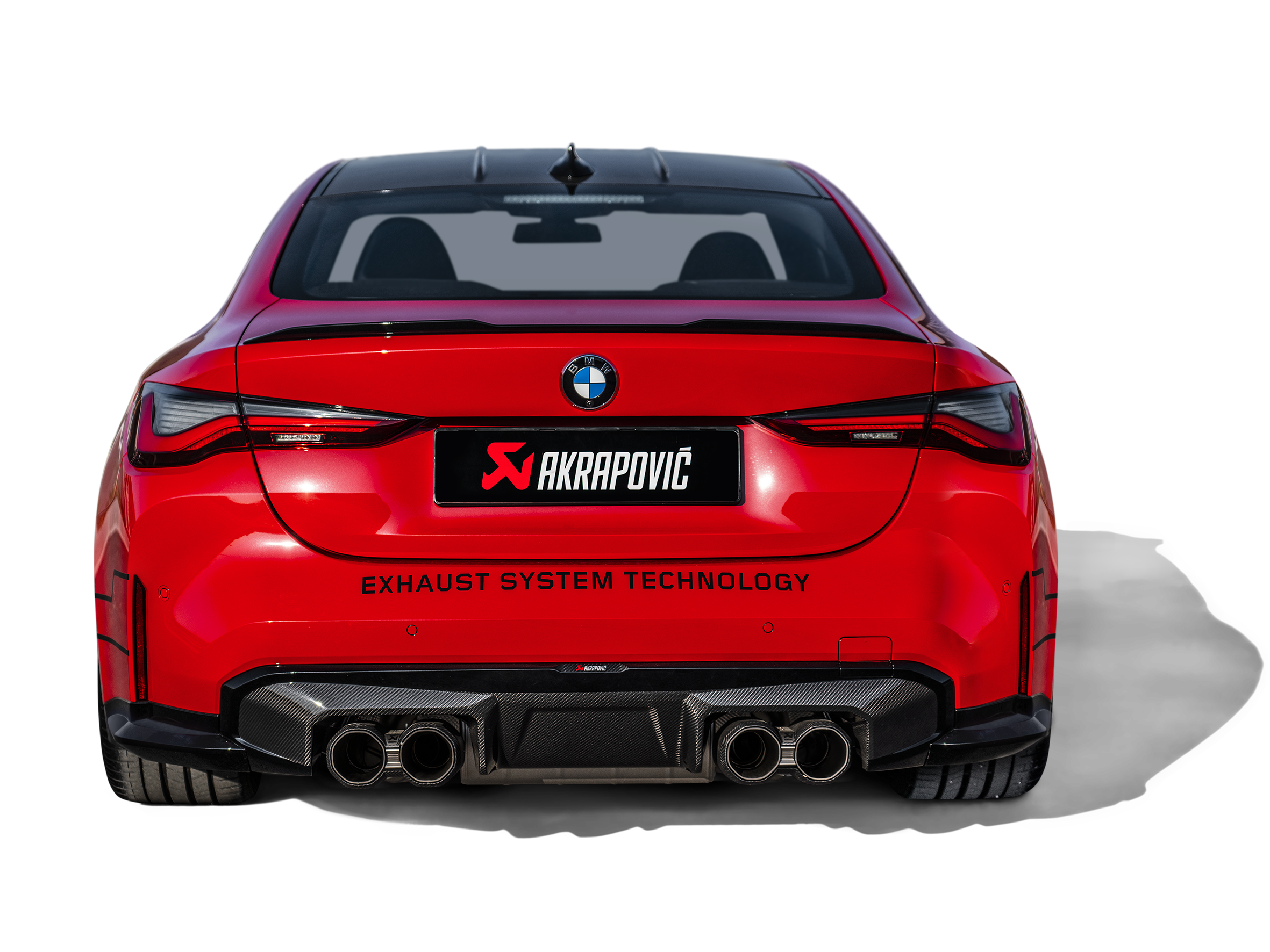 AKRAPOVIC DI-BM/CA/9/GB Задний карбоновый диффузор BMW M3 (G80, G81) / M4 (G82, G83) черный глянец №2