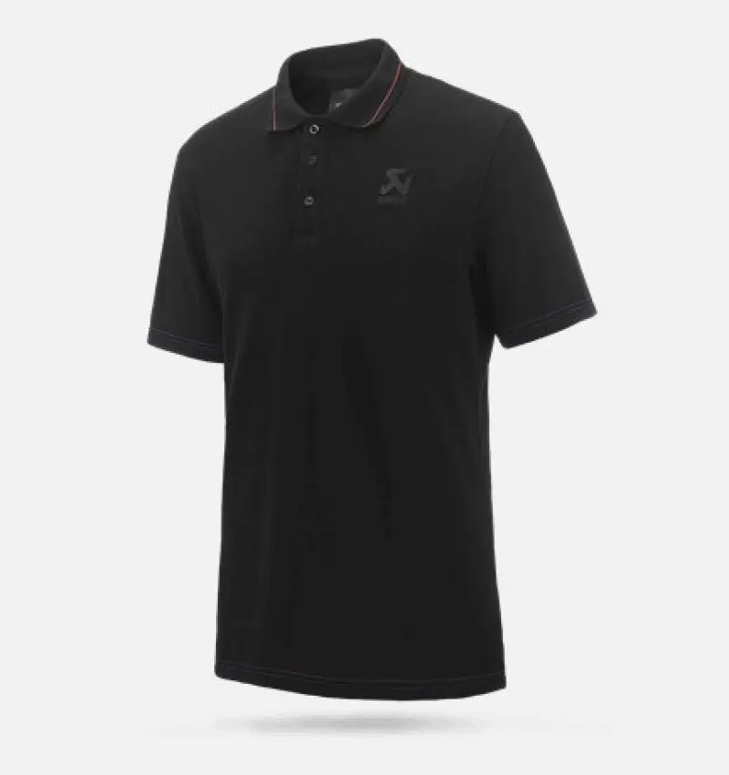 Akrapovic AKR802134 Corpo Polo Black Mens - XL