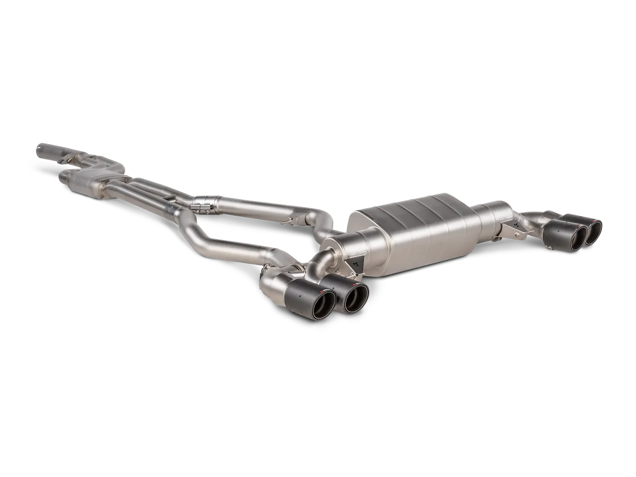 AKRAPOVIC E-BM/SS/7 Лінк-пайпи Evolution (нержавіюча сталь) BMW M340I (G20/G21) / M440I (G22/G23) - OPF/GPF №2