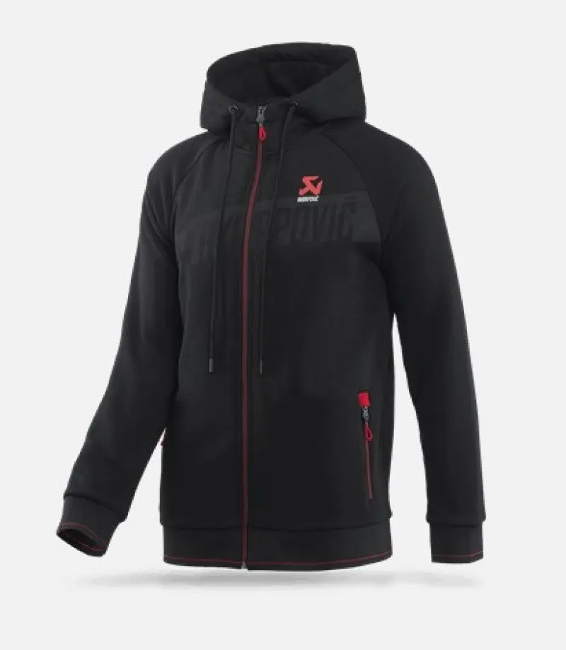 Akrapovic AKR802056 Mens Corpo Zip Hoodie Black - M №1