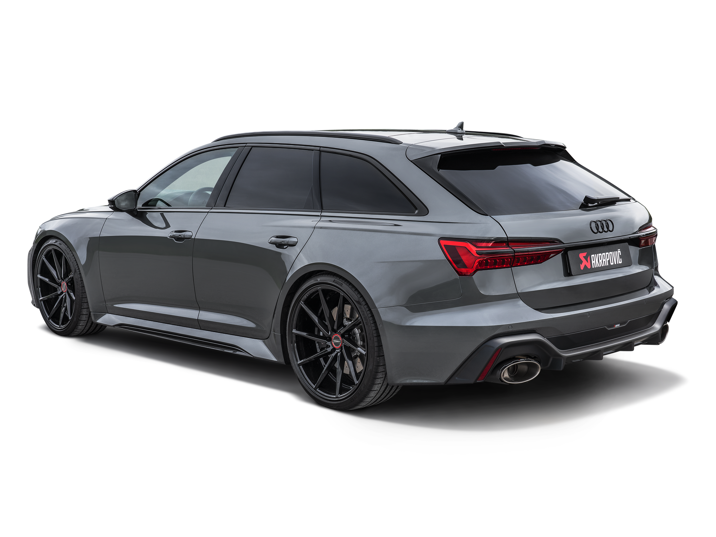 AKRAPOVIC S-AU/TI/19H Выхлопная система Evolution Line (Titanium) AUDI RS 6 / RS 7 (C8) - OPF/GPF 2022 №2