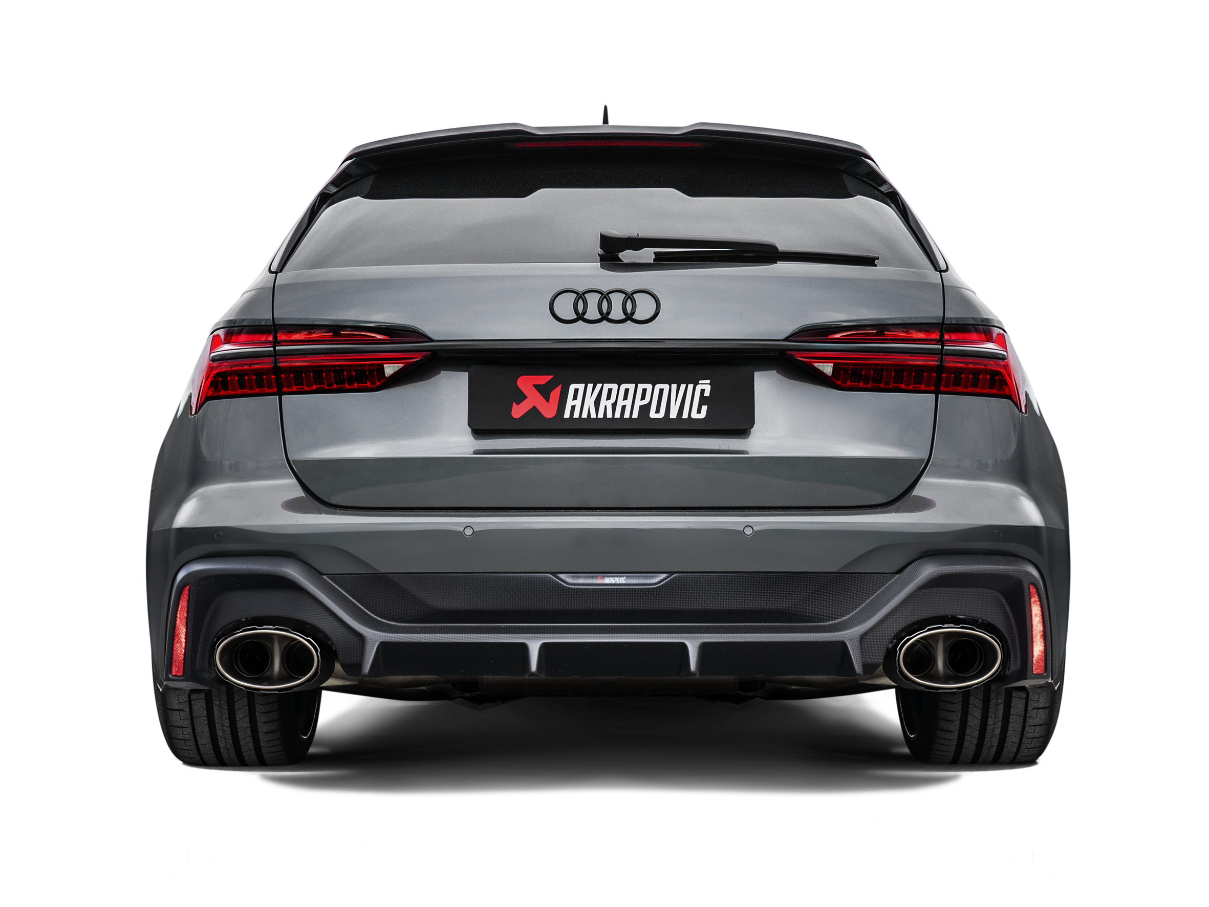 AKRAPOVIC S-AU/TI/19H Выхлопная система Evolution Line (Titanium) AUDI RS 6 / RS 7 (C8) - OPF/GPF 2022 №3