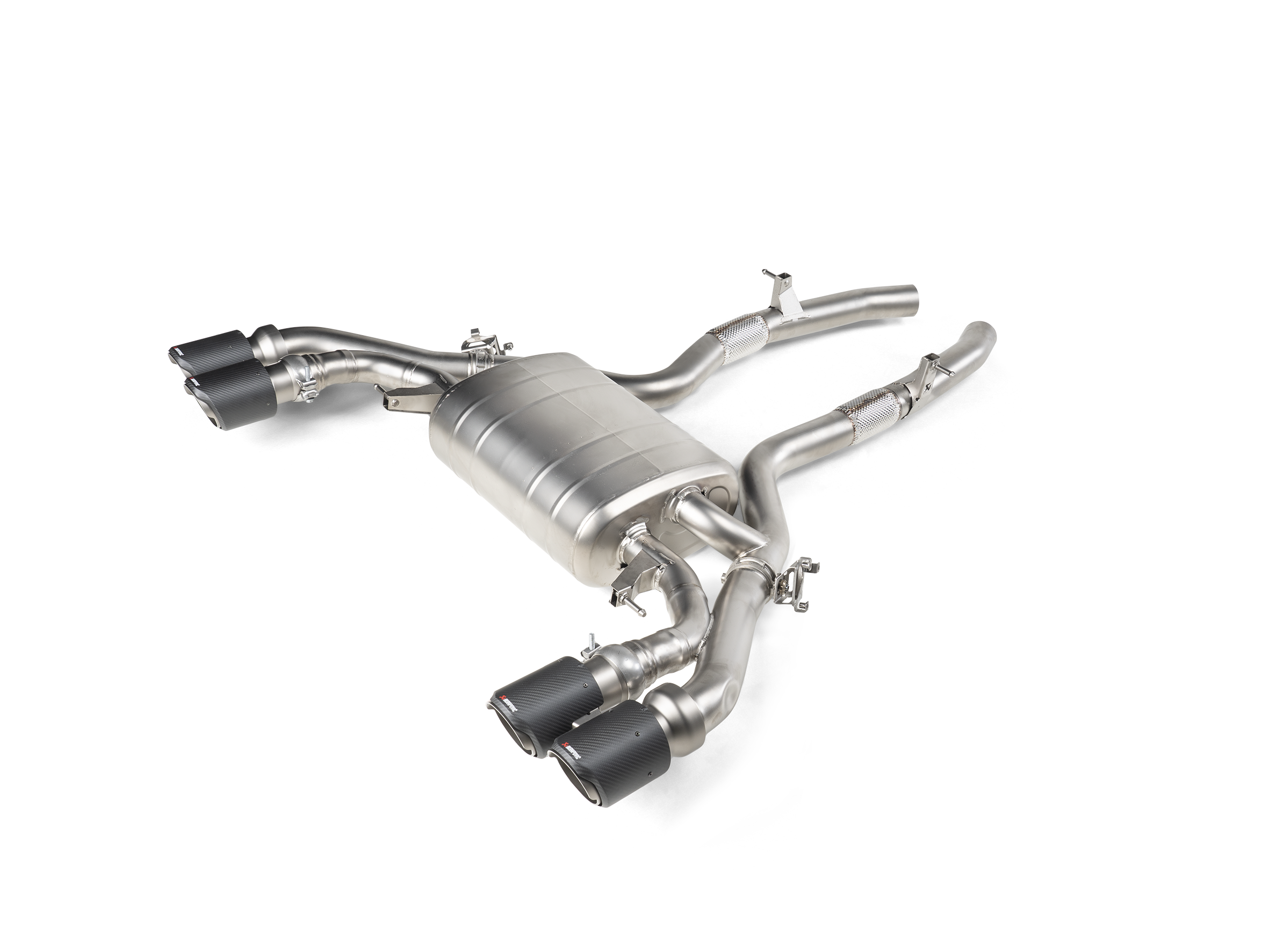 AKRAPOVIC S-BM/T/10H Вихлопна система Slip-On Line (Titanium) BMW X3M (F97) / X4M (F98) 2020-2024