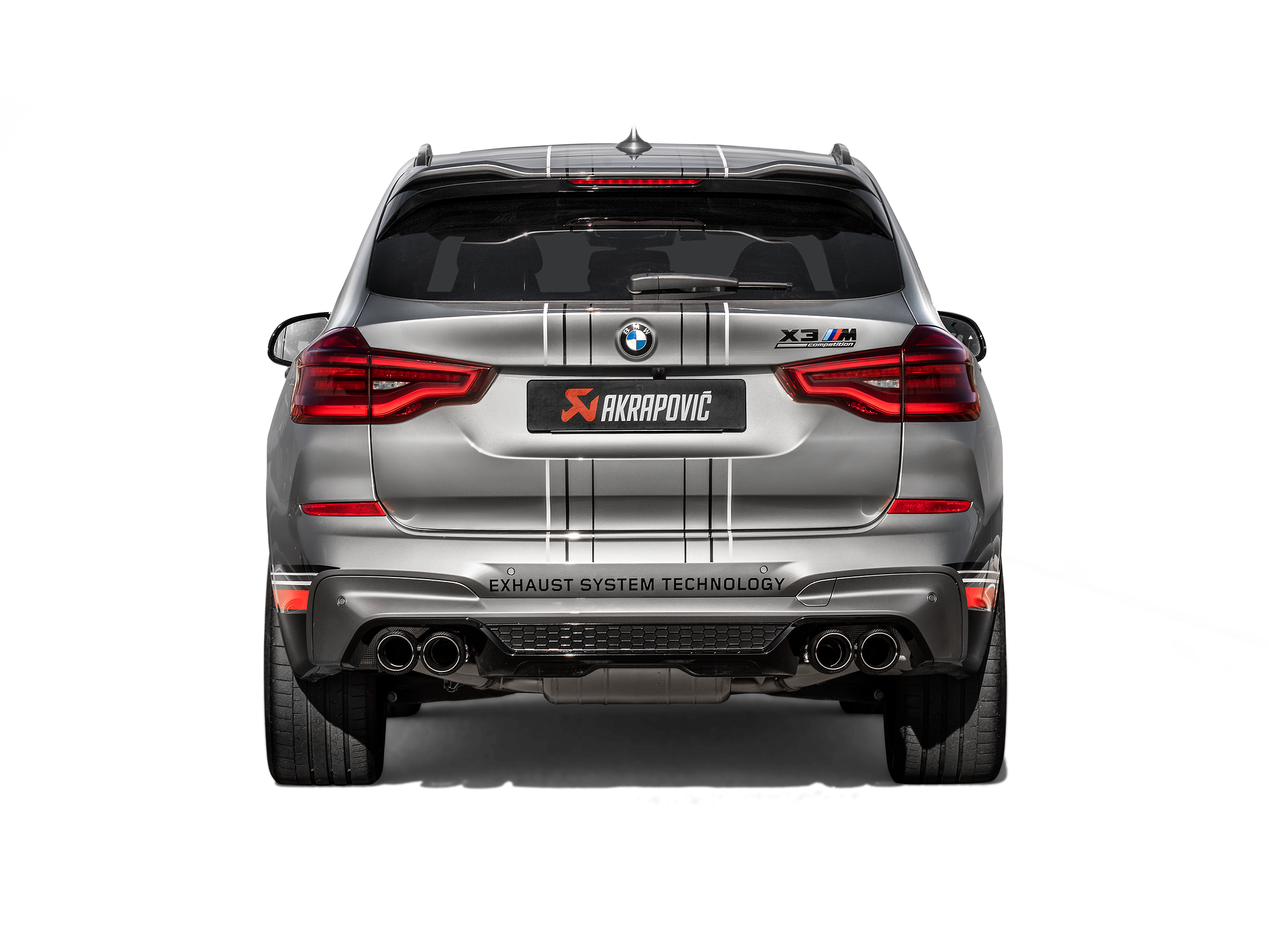 AKRAPOVIC S-BM/T/10H Вихлопна система Slip-On Line (Titanium) BMW X3M (F97) / X4M (F98) 2020-2024 №5