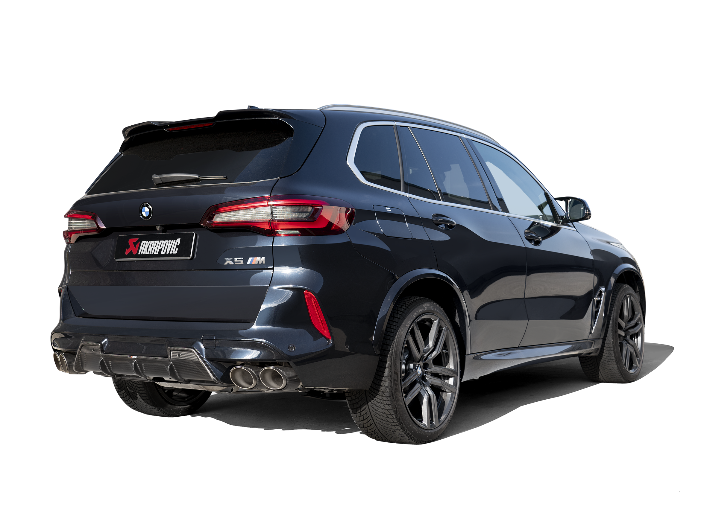 AKRAPOVIC S-BM/T/16H Вихлопна система Slip-On Line (Titanium) BMW X5M F95 / X6M F96 (з насадками) №2