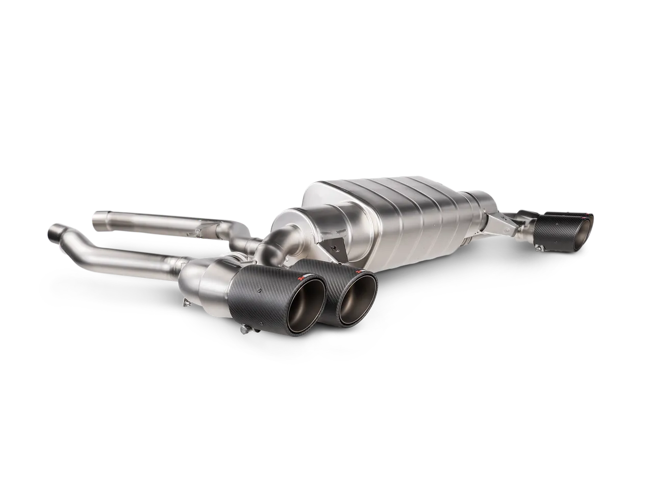 AKRAPOVIC S-BM/T/30H Вихлопна система Slip-On Line (Titanium) для BMW M340I (G20/G21) / M440I (G22/G23) 2020-2025
