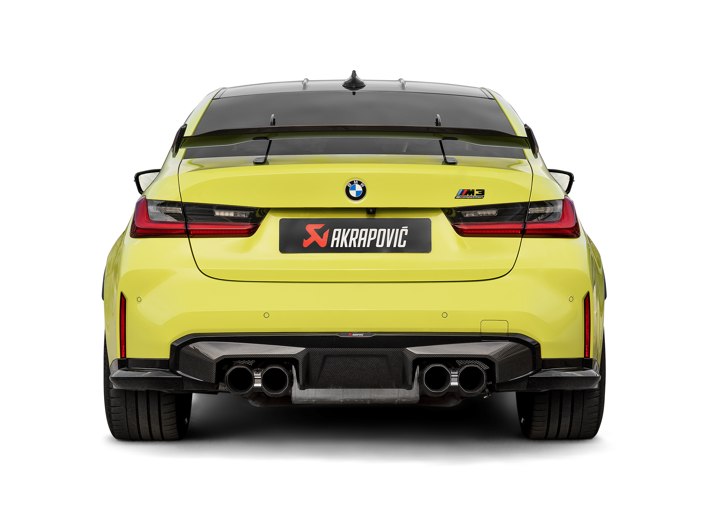 AKRAPOVIC S-BM/TI/33H Вихлопна система Slip-On Line (Titanium) BMW M3 G80 / M4 G82 №4