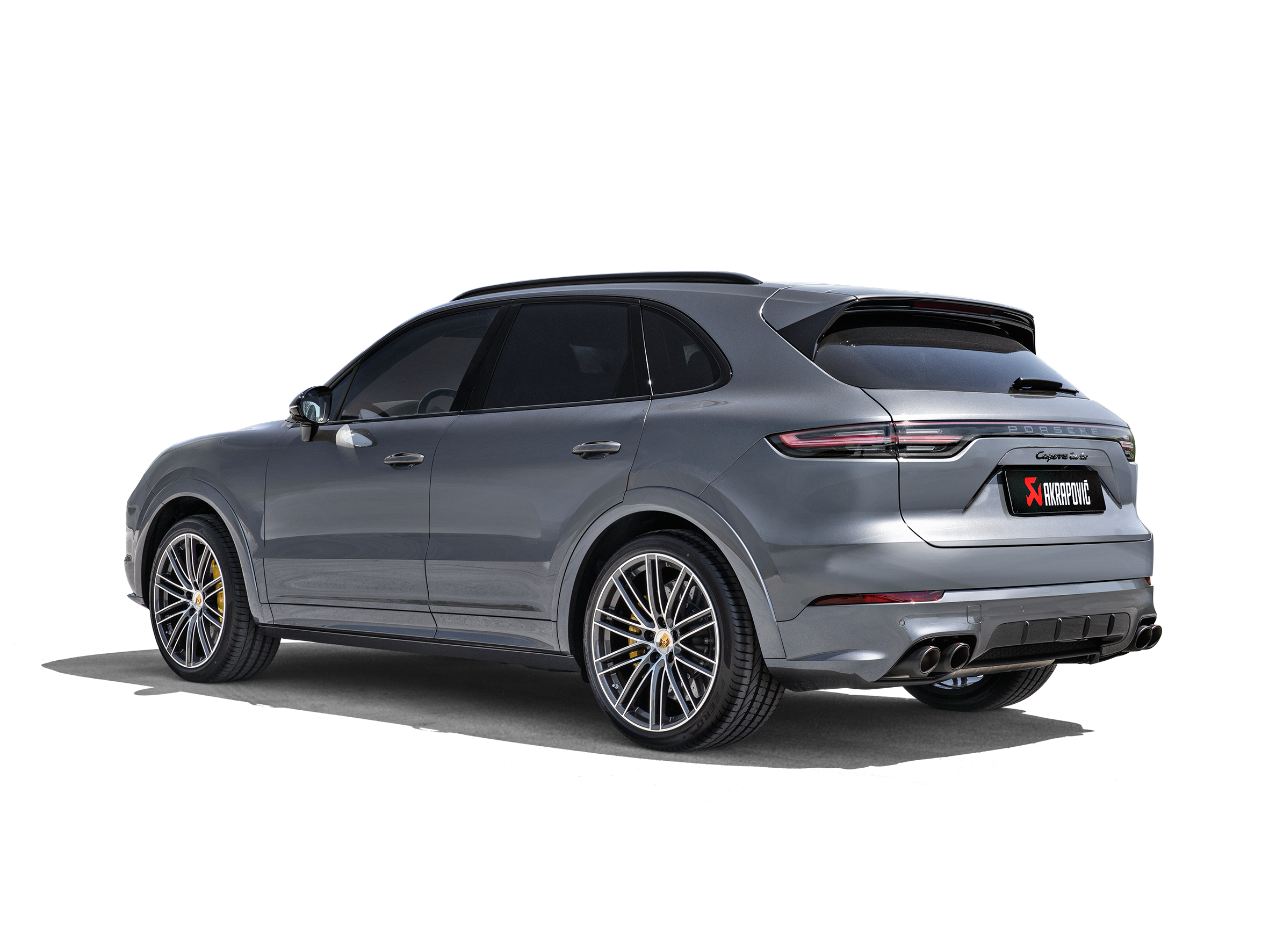 AKRAPOVIC S-PO/TI/17H Вихлопна система Evolution Line (Titanium) PORSCHE CAYENNE TURBO / COUPE / GTS (536) (без насадок) №2