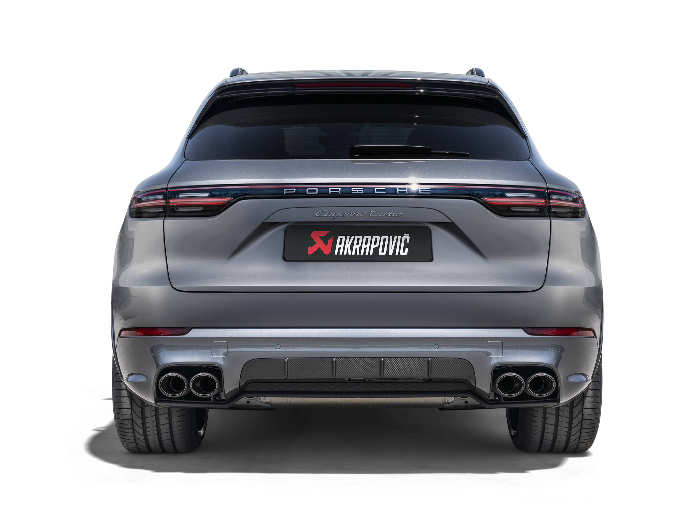 AKRAPOVIC S-PO/TI/17H Вихлопна система Evolution Line (Titanium) PORSCHE CAYENNE TURBO / COUPE / GTS (536) (без насадок) №3