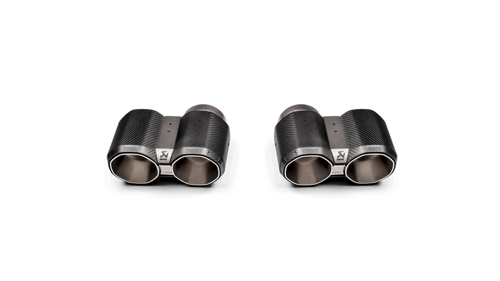 AKRAPOVIC TP-CT/69 Насадки вихлопної системи, карбон (New Design) BMW M2 G87 / M3 G80 / M4 G82 №2