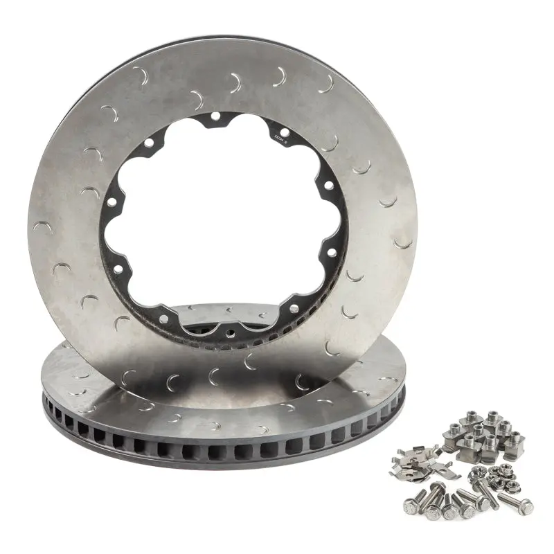 Alcon ALCDKF2222X758C24L Nissan R35 GT-R Gen 2 Front Left 390X32.8mm Rotor Ring Kit