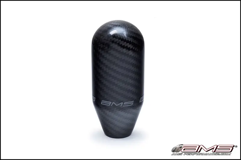 AMS AMSAMS.01.06.0106-1 Performance 01-07 Mitsubishi EVO VII/VIII/IX/X 5 Speed Carbon Fiber Shift Knob W/Logo №2