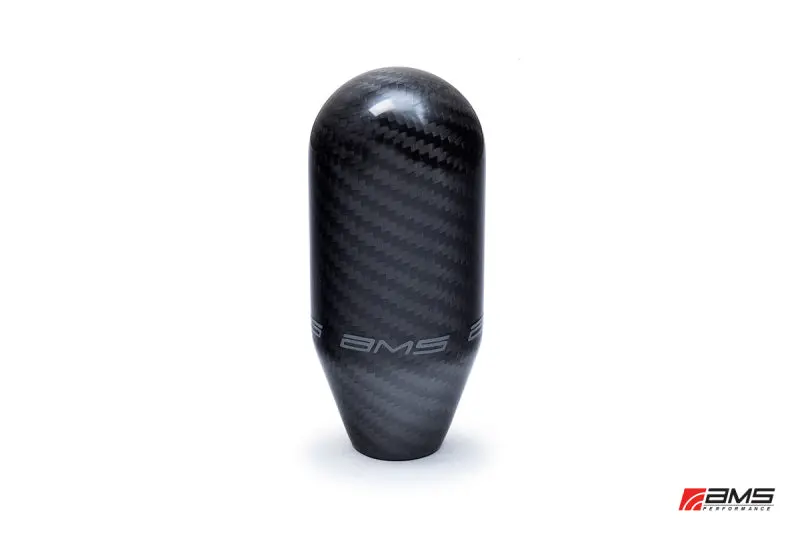 AMS AMSAMS.01.06.0106-1 Performance 01-07 Mitsubishi EVO VII/VIII/IX/X 5 Speed Carbon Fiber Shift Knob W/Logo №3