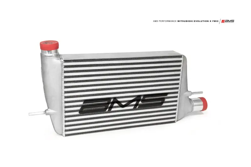 AMS AMSAMS.04.09.0001-1 Performance 08-15 Mitsubishi EVO X Front Mount Intercooler W/Modular Cast End Tanks & Logo №2