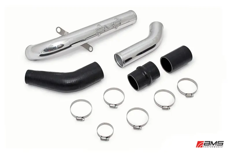 AMS AMSAMS.04.09.0002-1 Performance 08-15 Mitsubishi EVO X Upper I/C Pipe - Polished №1