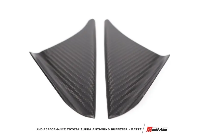 AMS AMSAMS.38.06.0002-2 Performance 2020+ Toyota GR Supra Anti-Wind Buffeting Kit - Matte Carbon