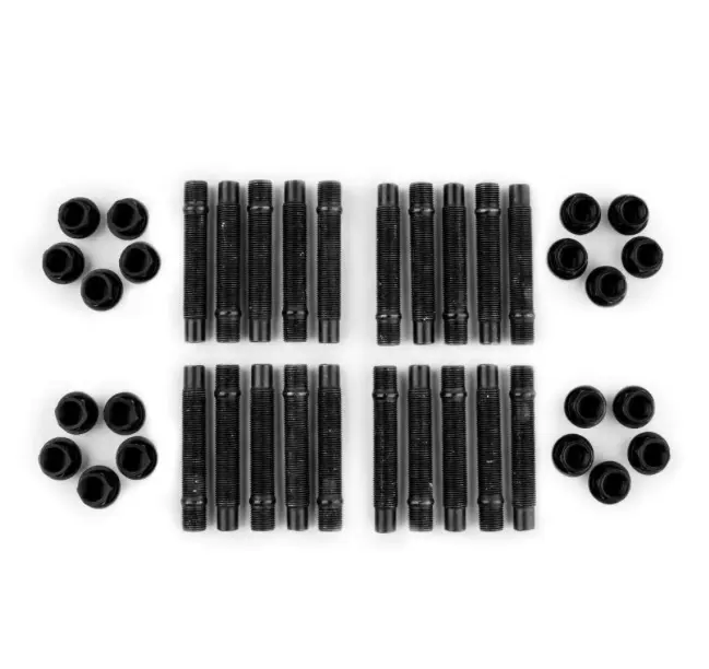 APEX 90mm M14 BMW 5 Lug Hex Head Stud Kit - 75mm / Black №1