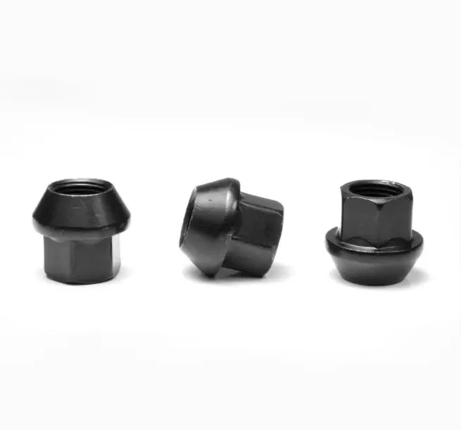 APEX 90mm M14 BMW 5 Lug Hex Head Stud Kit - 90mm / Black №2