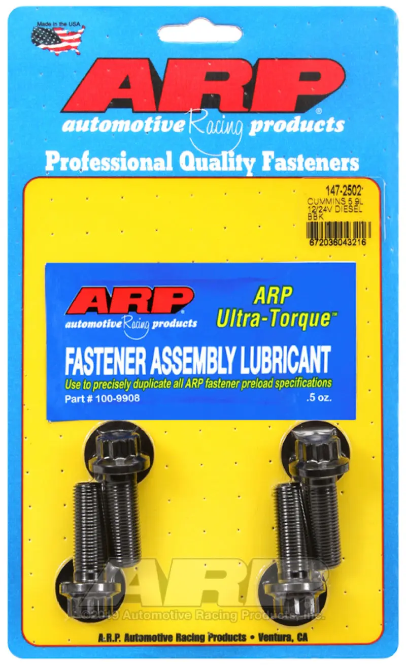 ARP ARP147-2502 Dodge Cummins 5.97L 12V/24V Balancer Bolt Kit