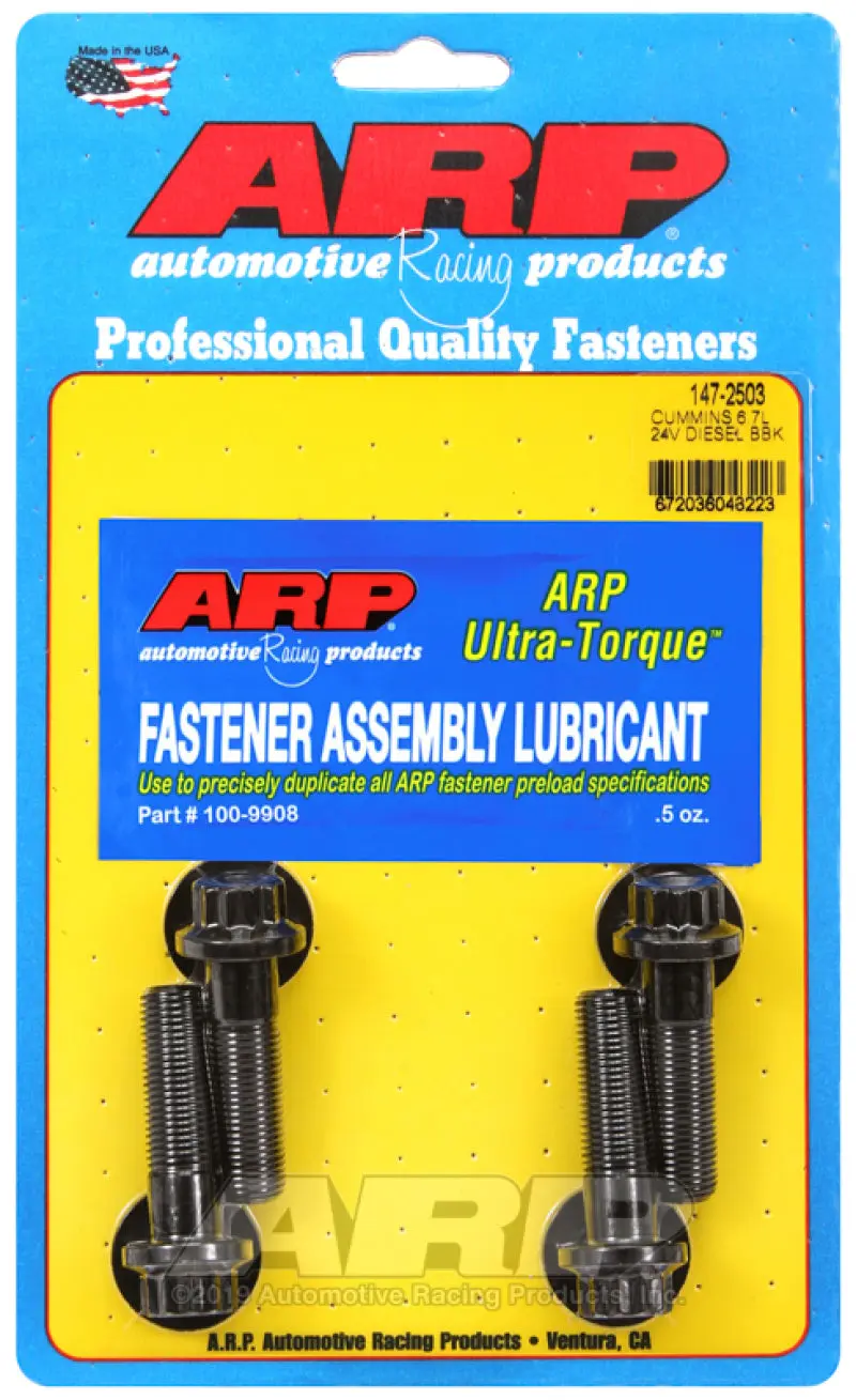 ARP ARP147-2503 Dodge Cummins 6.7L 24V Balancer Bolt Kit