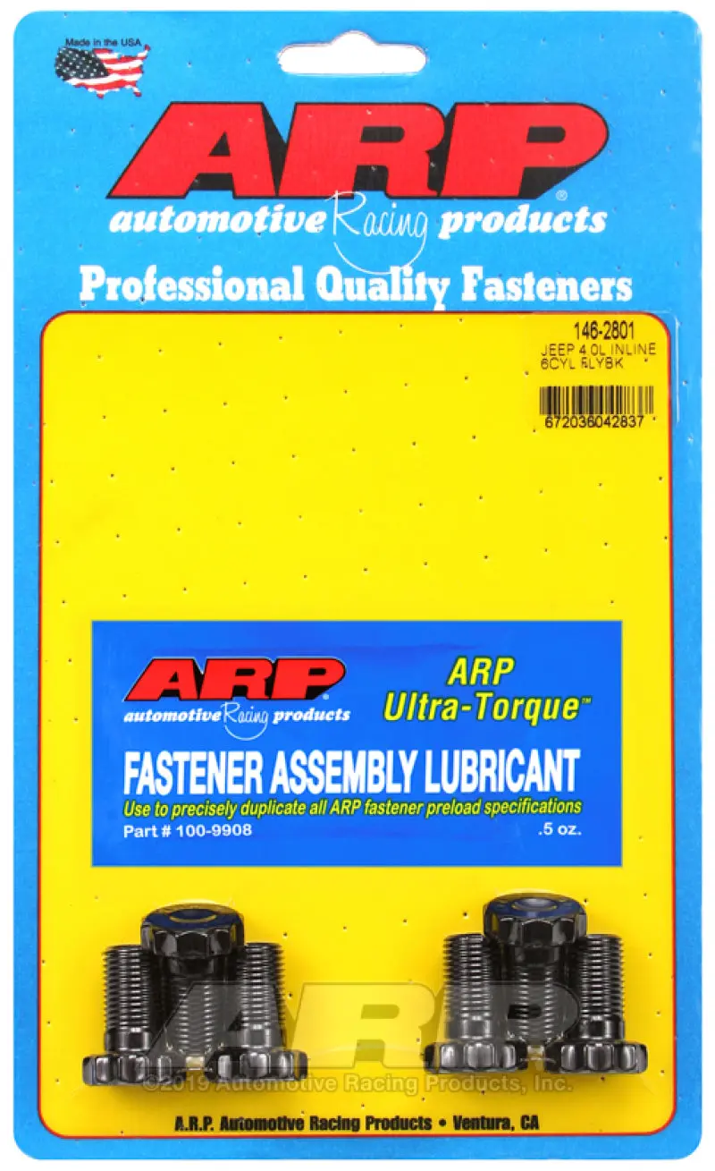 ARP ARP146-2801 Jeep 4.0L Inline 6 Flywheel Bolt Kit