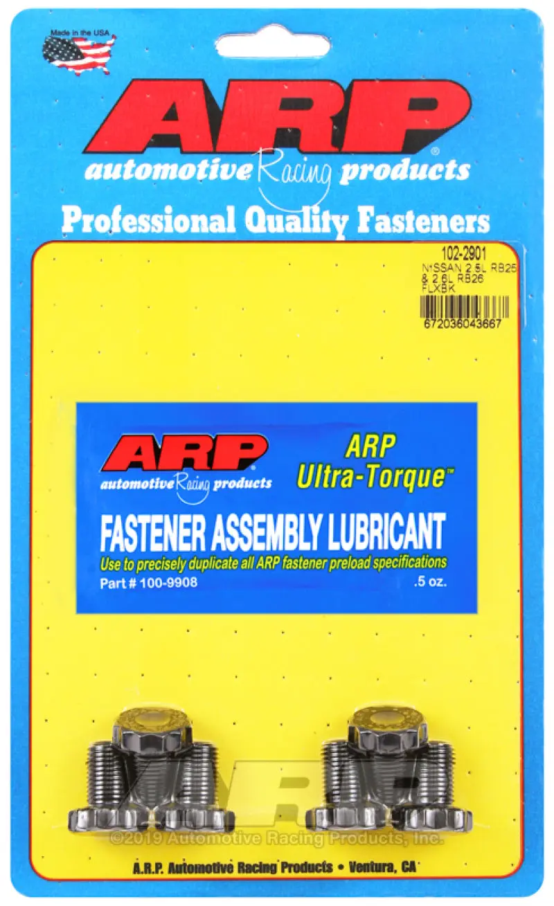 ARP ARP102-2901 Nissan 2.0L RB25 And 2.6L RB26 Flexplate Bolt Kit