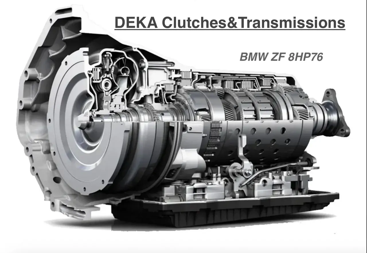 Усиленная трансмиссия для сверхмощных BMW: DCT ZF 8HP76 Stage1