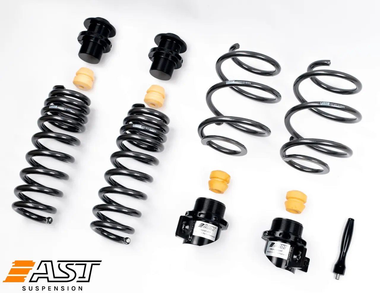 AST Suspension BMW G87 M2 / G80 M3 / G82 M4 Adjustable Lowering Springs - 20-46mm Fr / 10-36mm Rear №10