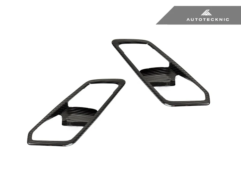 AutoTecknic ATK-BM-0357-G80 Комплект оздоблення внутрішніх дверних ручок Dry Carbon - G80 M3 №7