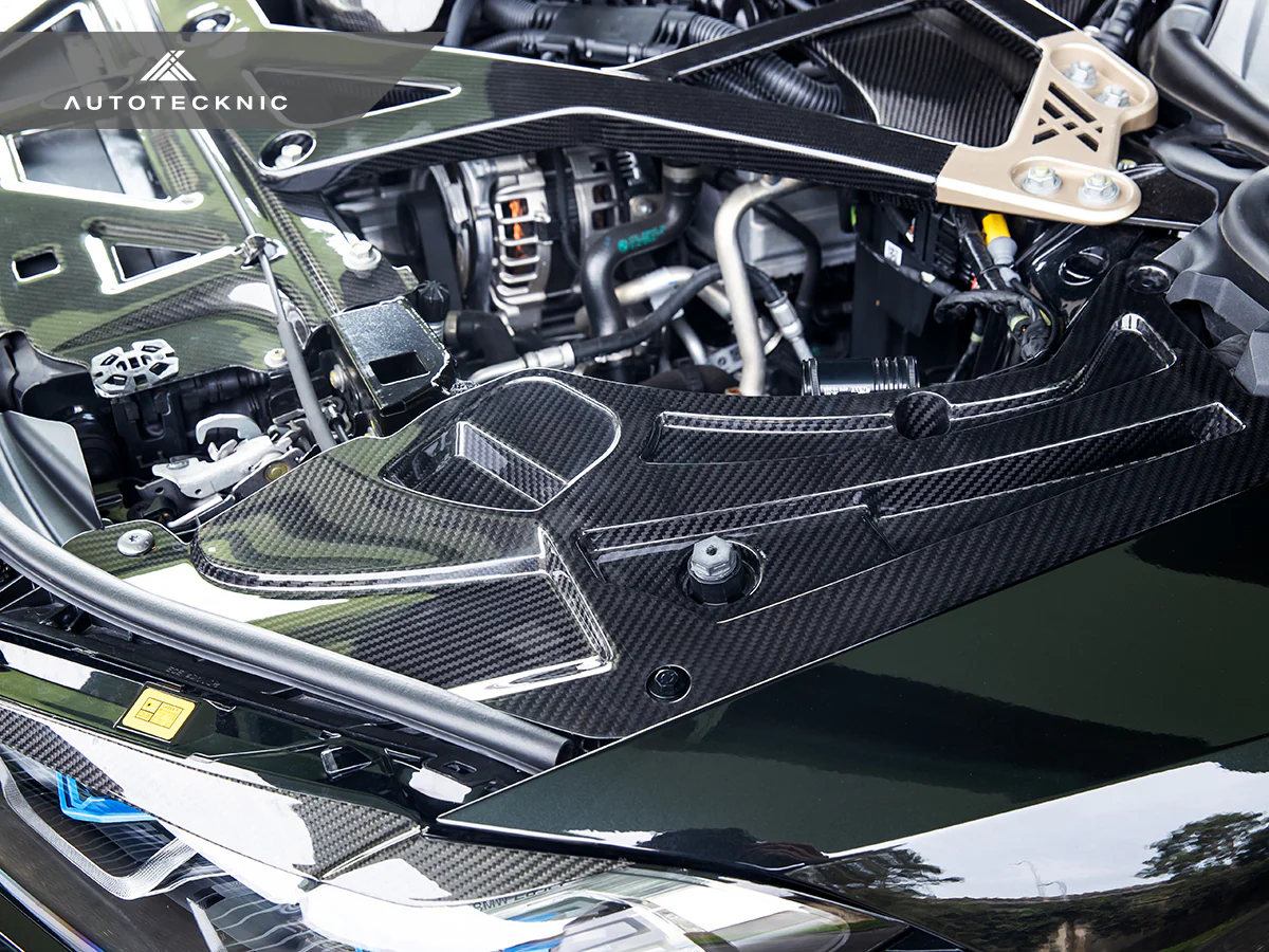 AutoTecknic ATK-BM-0388-DCG-V2 Комплект отделки моторного отсека Dry Carbon V2 — G80 M3 | G82/ G83 M4 №6