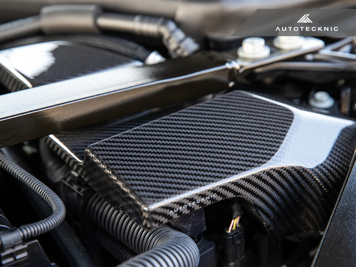 AutoTecknic ATK-BM-0420-G Крышка клемм аккумуляторной батареи Dry Carbon — G80 M3 | G82/ G83 M4 №8