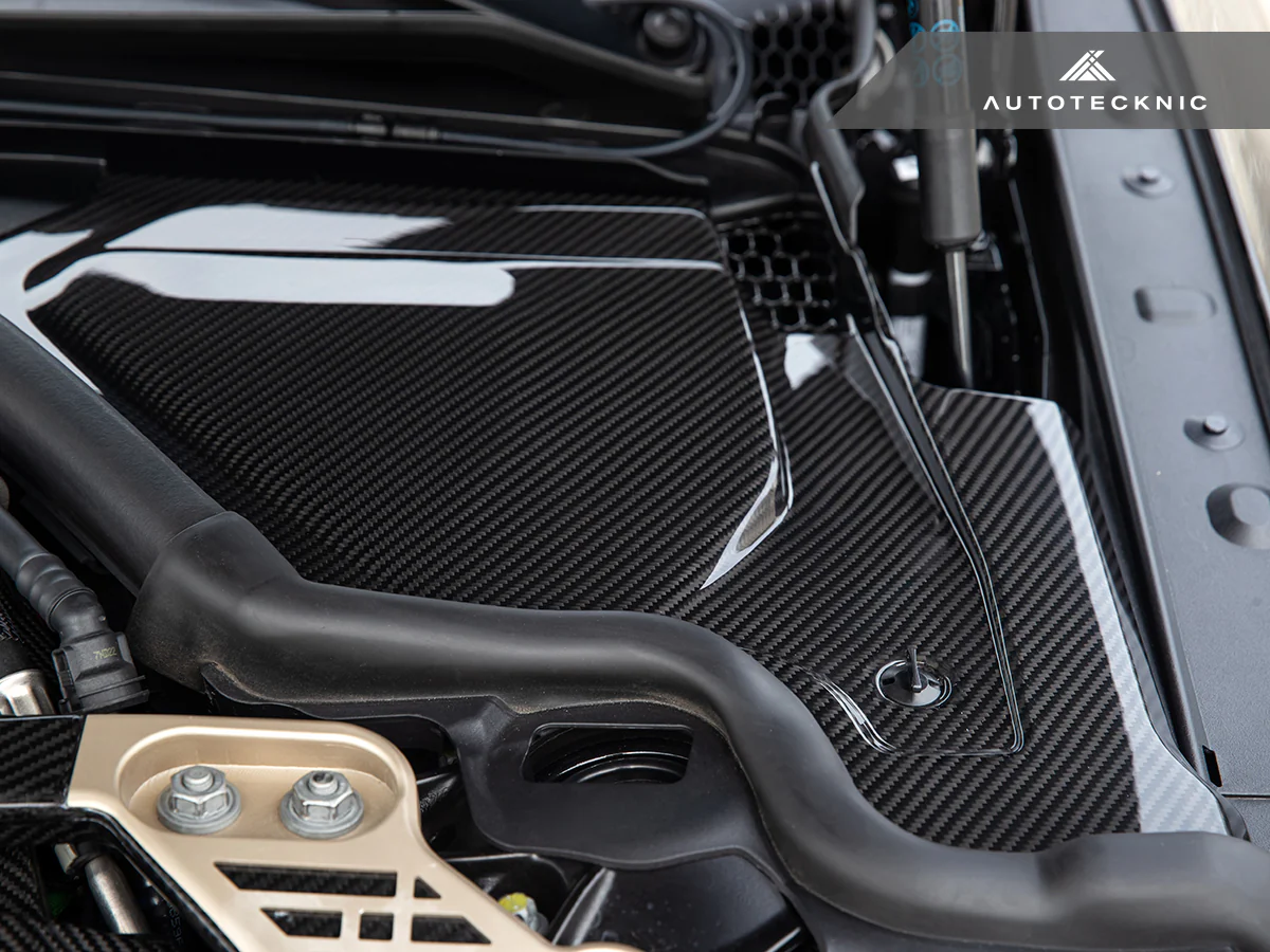 AutoTecknic ATK-BM-0820-DCG Комплект отделки под капотом двигателя из сухого карбона — G87 M2 | G80 M3 | G82/ G83 M4 №6