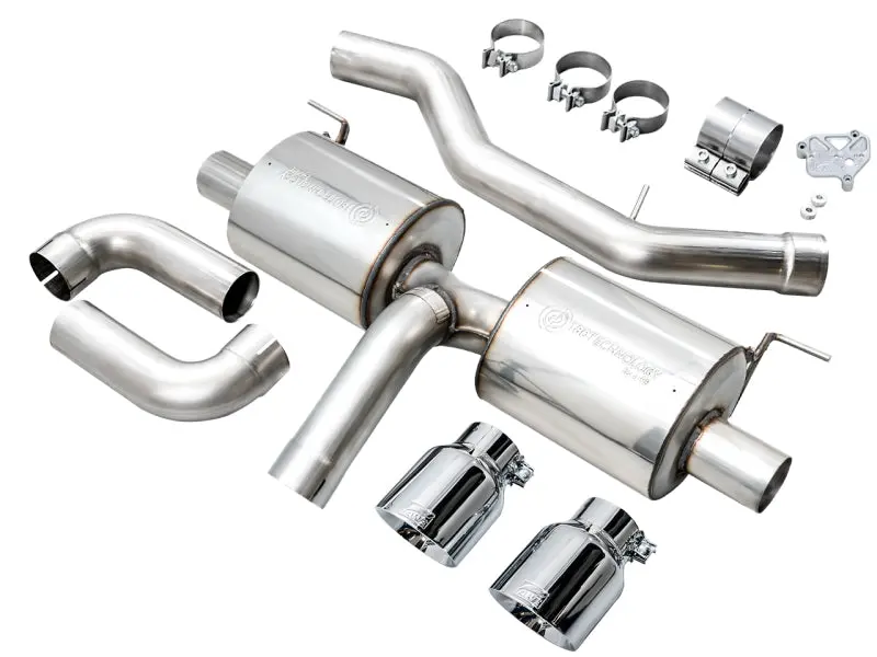 AWE AWE3015-32429 19-23 BMW 330i / 21-23 BMW 430i Base G2X Touring Axle Back Exhaust - Chrome Silver №12