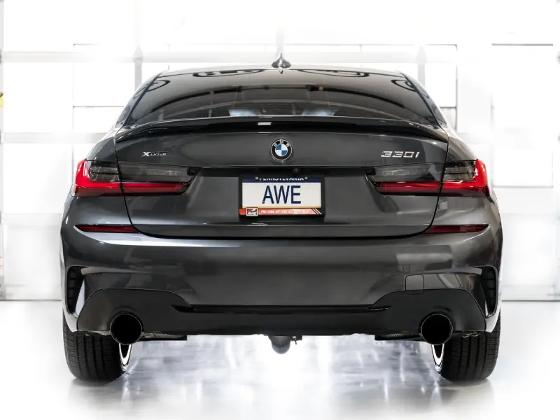 AWE AWE3015-33429 19-23 BMW 330i / 21-23 BMW 430i Base G2X Touring Axle Back Exhaust - Diamond Black №6