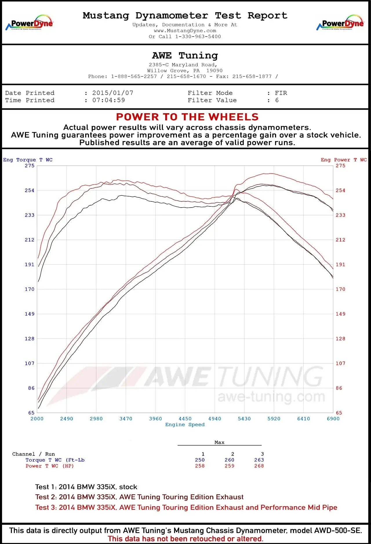 AWE BMW F3X 335i/435i Performance Mid Pipe №6